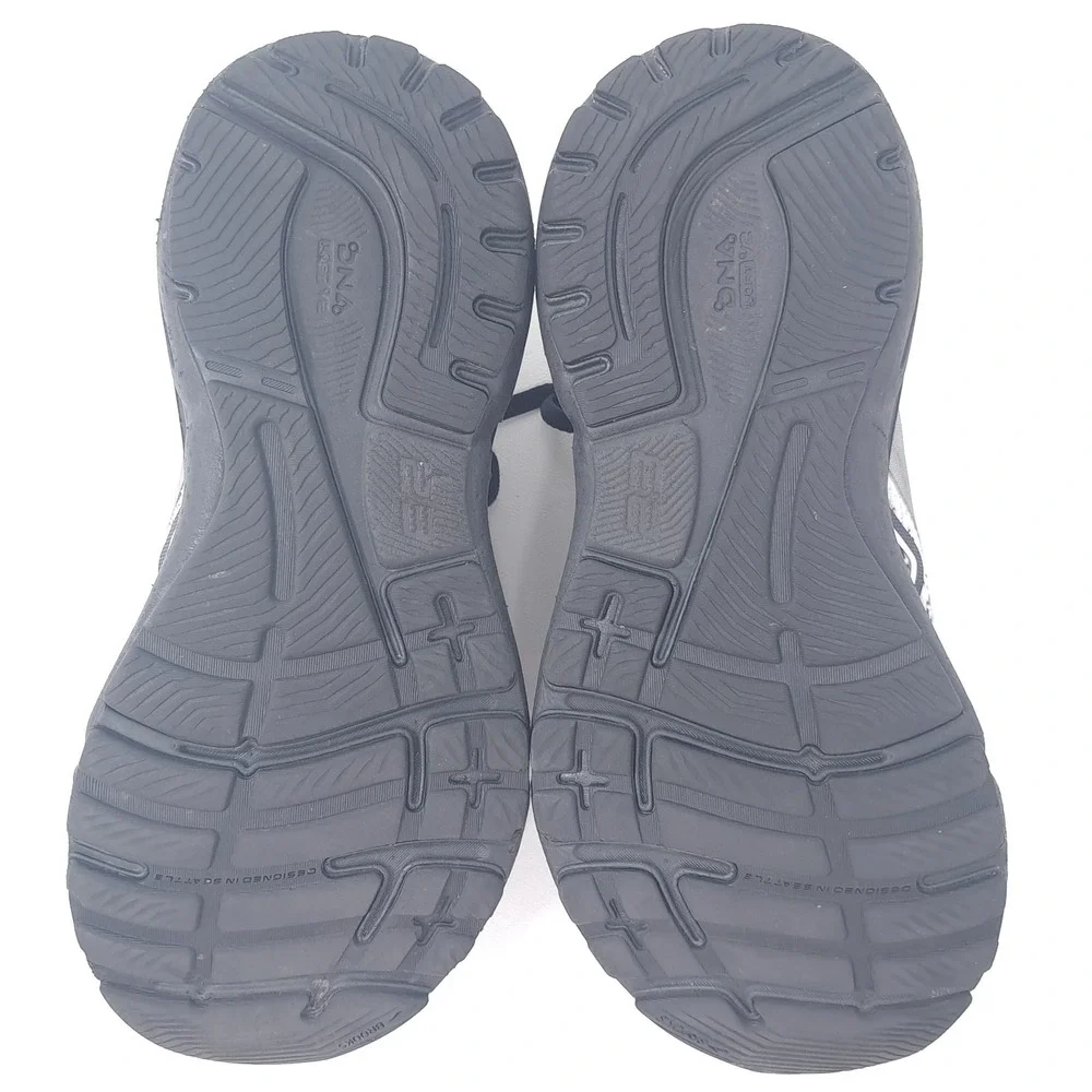 Brooks Adrenaline GTS 23 Women's Size 8 Running Shoes White Grey Black 120381